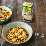 Potaje de garbanzos con bacalao