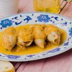 Guiso de calamares rellenos