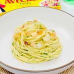 Espaguetis con gambas al ajillo