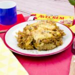 Patatas fritas con carne