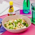 Ensalada de salmón a la plancha