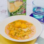 Arroz con bacalao y coliflor