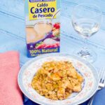 Arroz con pulpo