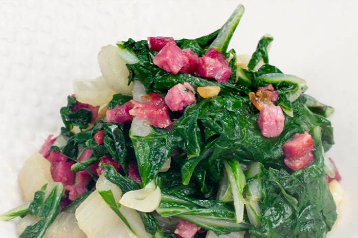Acelgas salteadas
