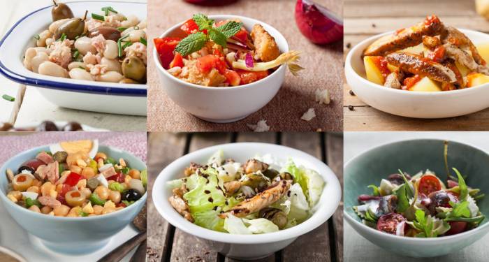 Tipos de ensaladas: sana y saludable