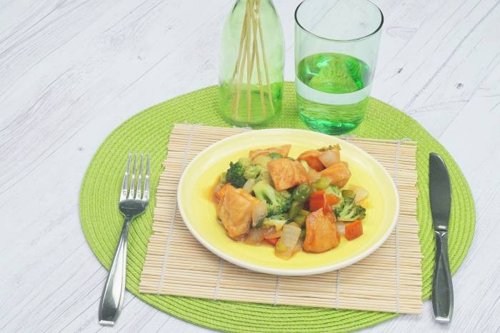 Pollo con brocoli