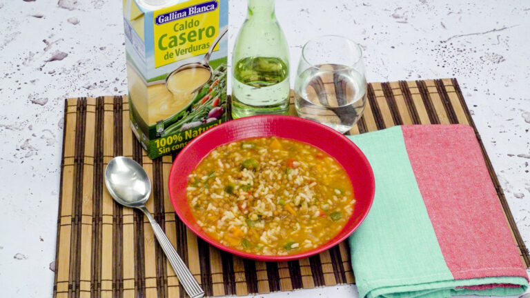 Lentejas con arroz