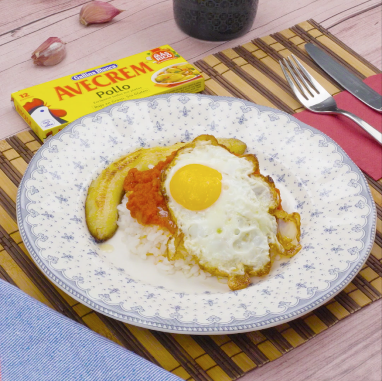 Arroz a la cubana