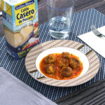 Albóndigas de bacalao con salsa