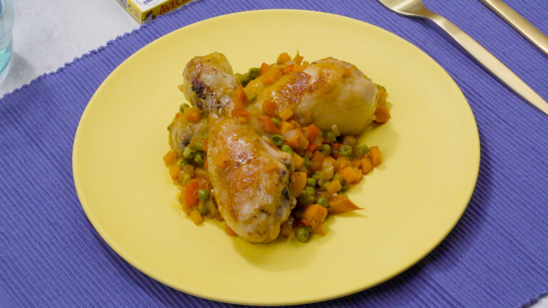 Pollo a la jardinera