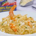 Risotto de langostinos