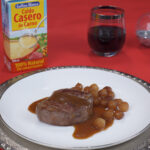 Solomillo al Pedro Ximénez con chalotas