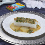 Bacalao gratinado con almendras