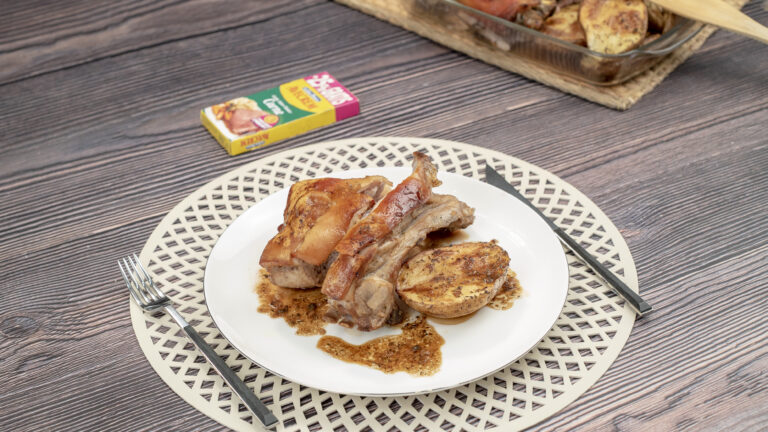 Cochinillo asado al horno