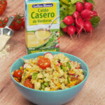 Ensalada de quinoa y garbanzos