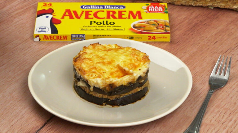 Musaka griega original (moussaka)