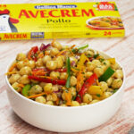 Ensalada de garbanzos con verduras