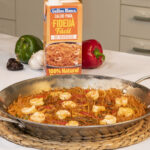 Fideuá de calamares y gambas