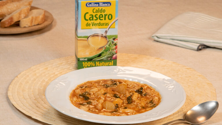Arroz con acelgas