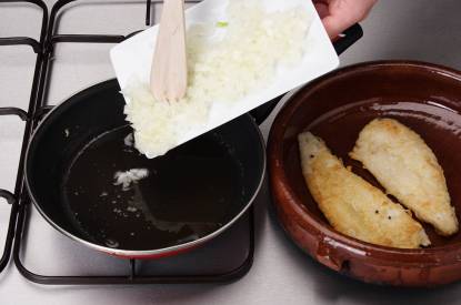 Preparar el sofrito