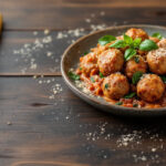 Albóndigas de carne y espinacas