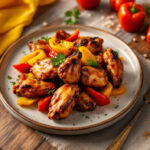 Alitas de pollo al adobo
