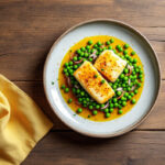 Bacalao con guisantes