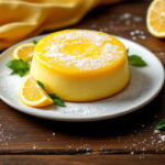 Bizcocho de gelatina de limón