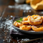 Buñuelos de manzana (masa con cerveza)