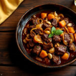 Carne guisada al vino