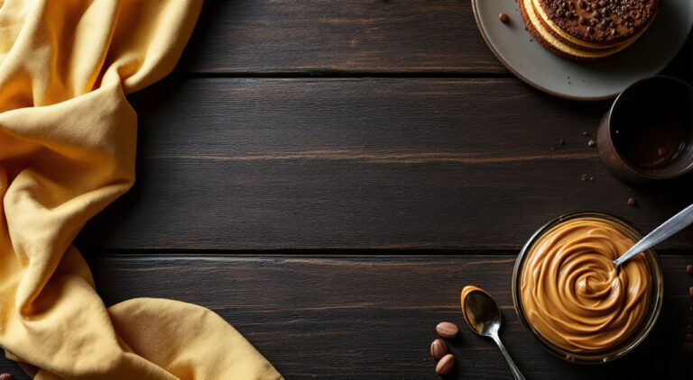 Crema de café para tartas