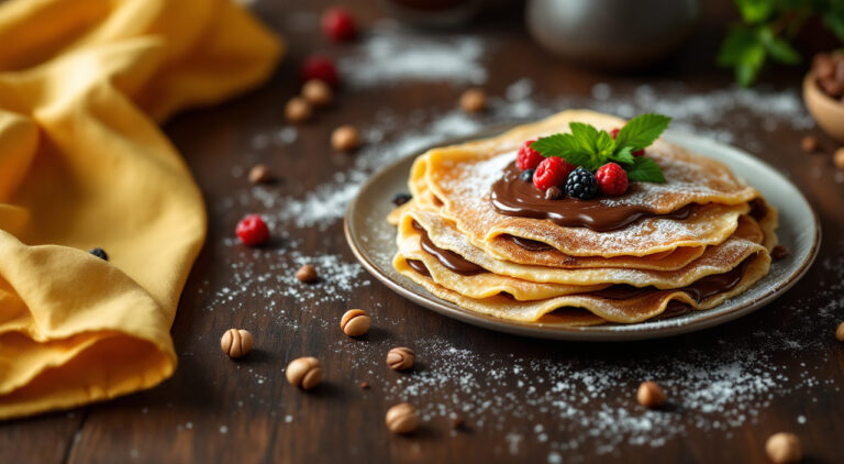 Crépes de nocilla