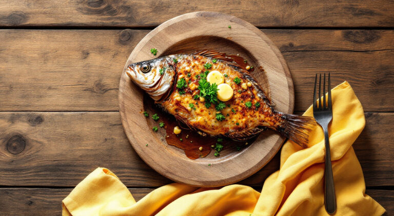 Dorada a la espalda