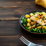 Ensalada de patatas y bacalao