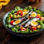 Ensalada de sardinas en aceite