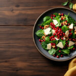 Ensalada espinacas parmesano