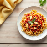Fideos al ajillo