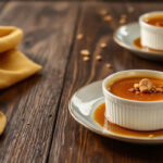 Flan de leche de almendras