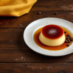 Flan de nata y café