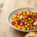 Garbanzos fritos al ajillo