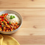 Garbanzos guisados con arroz