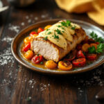 Lomo con queso al horno