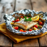 Lubina en papillote
