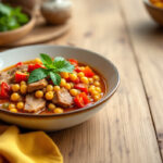 Menudo con garbanzos