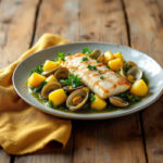 Merluza con salsa verde
