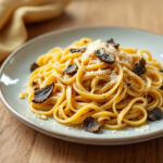 Pasta a la trufa negra