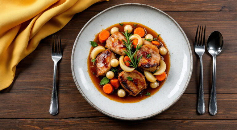 Pato con escabeche