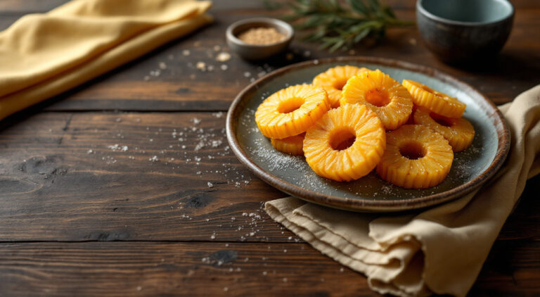 Piña frita