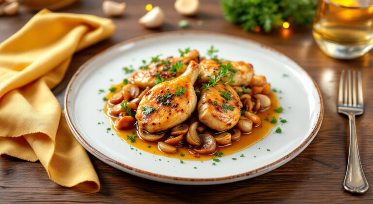 Pollo a la vinagreta