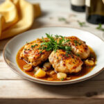 Pollo fácil al tomillo y laurel